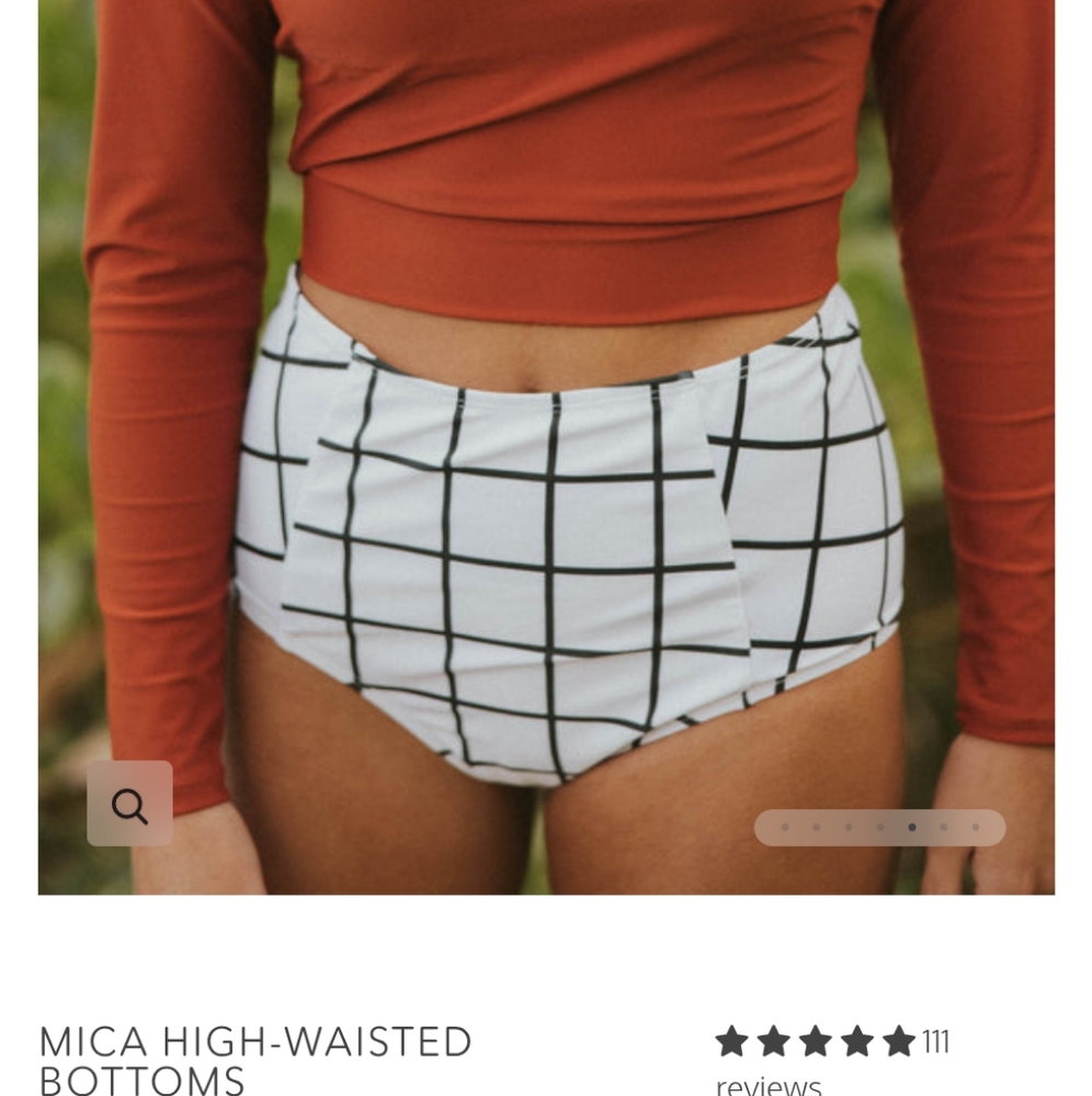 Geode Micah Highwaisted Swim Bottoms